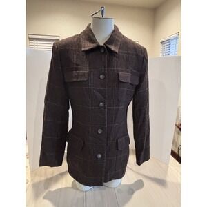 Women's Breeches Size 10 Jacket Coat Blazer‎ Wool Alpaca Equestrian EUC